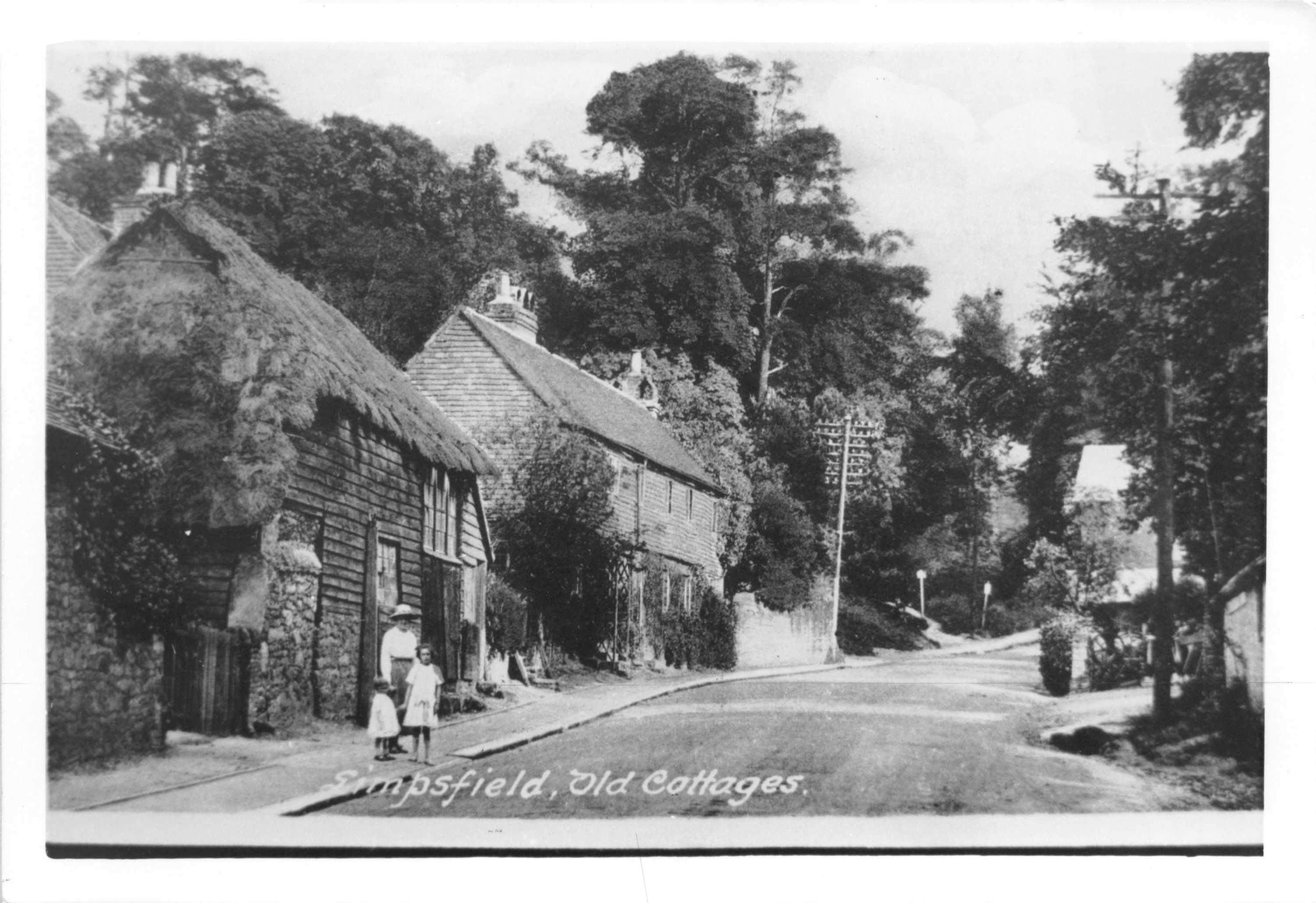 S572 Limpsfield, Old Cottages Surrey Archaeological Society